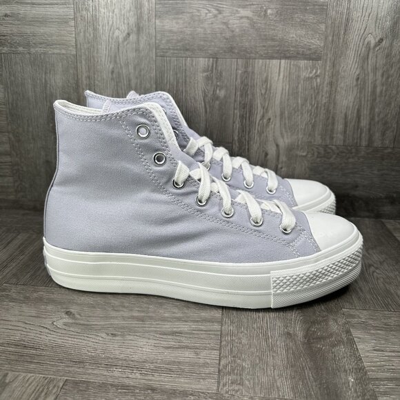 Converse All Star Lift Women's size 11 Light Grey Platform Shoes - Picture 1 of 7